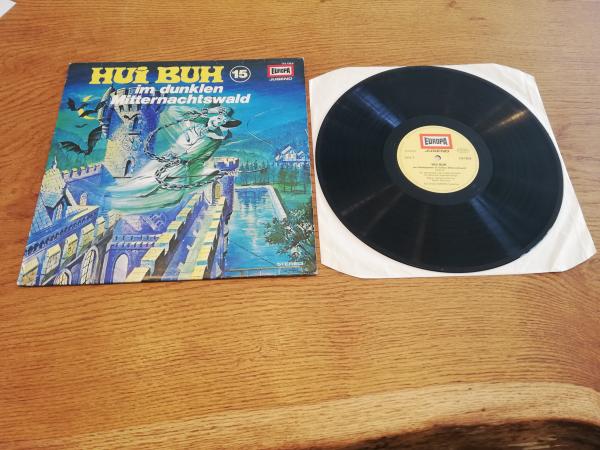 Hui Buh Folge 15 im dunklen Mitternachtswald 1980 Europa 115139.8 Deutsche Pressung VG+/VG+